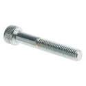 RS PRO Plain Steel Hex Socket Cap Screw, Hex Socket Drive, M8 Thread, 50 mm Length 483-8427