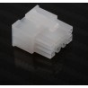 TE Connectivity Mini-Fit Jr Female Crimp Connector Housing 4.2 mm Pitch 8 Way 2 Row Straight 39-01-2080
