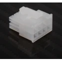 TE Connectivity Mini-Fit Jr Female Crimp Connector Housing 4.2 mm Pitch 8 Way 2 Row Straight 39-01-2080