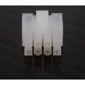 TE Connectivity Mini-Fit Jr Female Crimp Connector Housing 4.2 mm Pitch 8 Way 2 Row Straight 39-01-2080