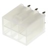 Molex Mini-Fit Jr Series Straight Through Hole PCB Header 6 Contact 4.2 mm Pitch 2 Row Shrouded 39-28-1063