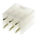 Molex Mini-Fit Jr Series Straight Through Hole PCB Header 6 Contact 4.2 mm Pitch 2 Row Shrouded 39-28-1063