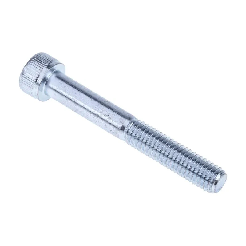RS PRO Plain Steel Hex Socket Cap Screw, Hex Socket Drive, M8 Thread, 60mm Length 483-9515