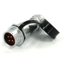 RS PRO High Performance Circular Connector 4 Contacts Cable Mount Socket Male M16 Push Pull IP67 500V 15A 233-8161