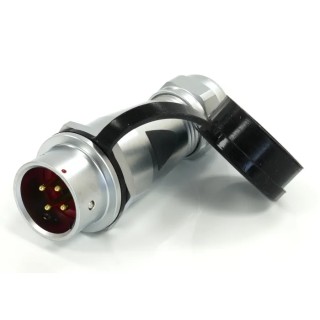 RS PRO High Performance Circular Connector 4 Contacts Cable Mount Socket Male M16 Push Pull IP67 500V 15A 233-8161