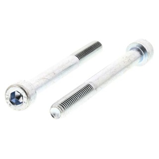 RS PRO Plain Steel Hex Socket Cap Screw M8 x 80 mm, Hex Socket Drive, DIN 912 Standard 483-9537