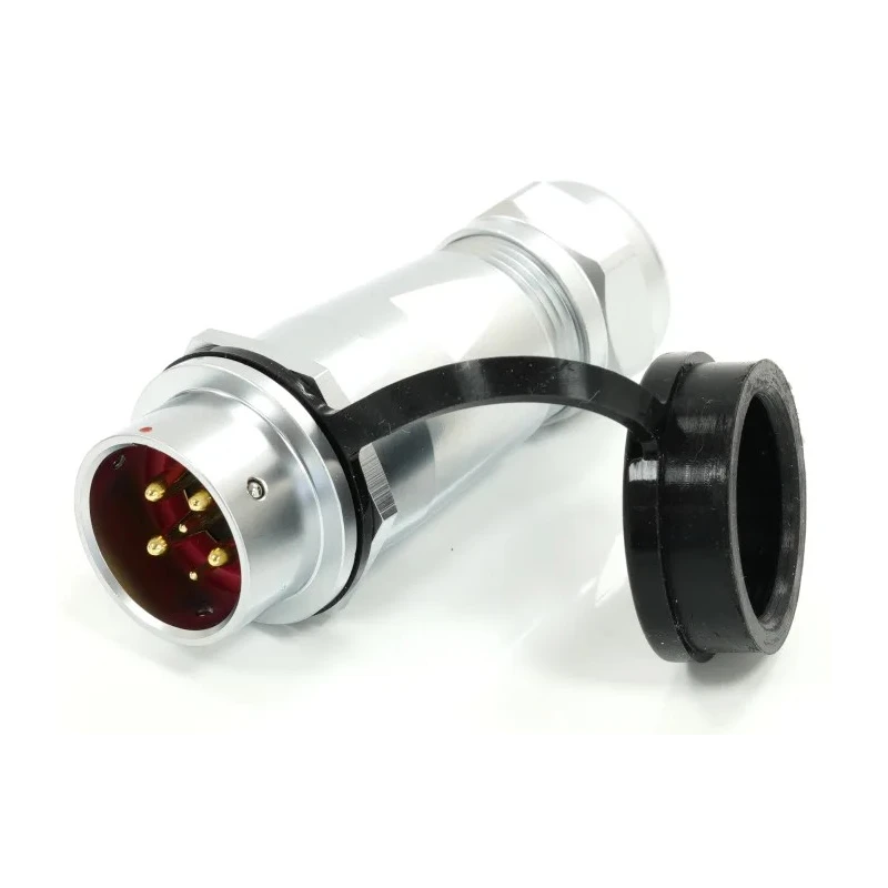 RS PRO Industrial Circular Connector, 6 Contacts, Cable Mount, M20, Socket, Male, IP67, Chrome Plated Brass 233-8186