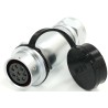 RS PRO Industrial Circular Connector, 8 Contacts, Cable Mount, M20 Size, Socket Female, IP67 Rated, Chrome Plated 233-8195