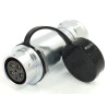 RS PRO Circular Connector 6 Contacts Cable Mount M20 Socket Female IP67 500V 25.5A 233-8193