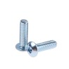 RS PRO Bright Zinc Steel Hex Socket Button Screw M3 x 10 mm 483-9559