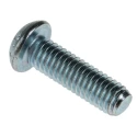 RS PRO Bright Zinc Steel Hex Socket Button Screw M6 x 20 mm 483-9688