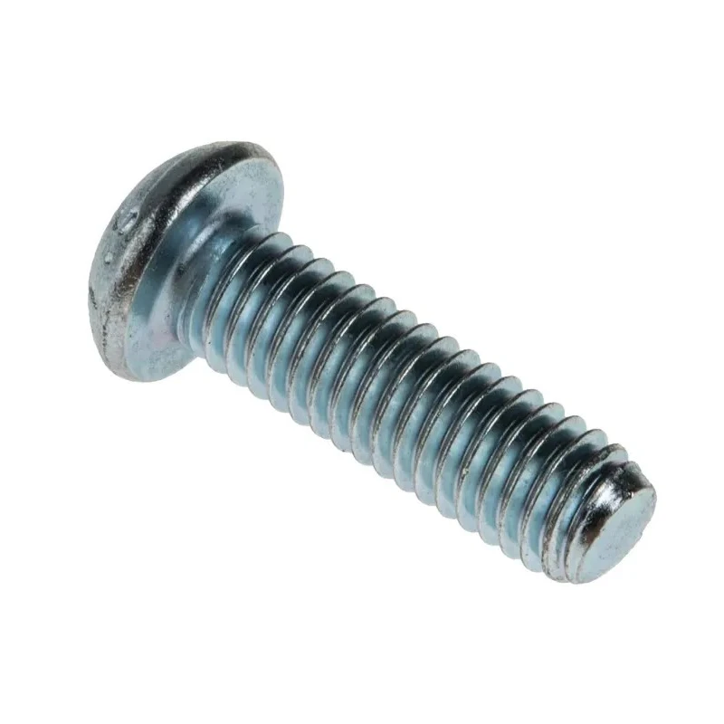 RS PRO Bright Zinc Steel Hex Socket Button Screw M6 x 20 mm 483-9688