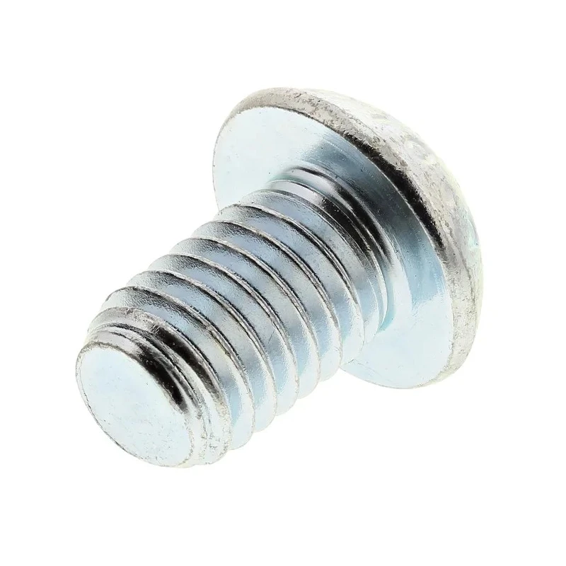 RS PRO Bright Zinc Steel Hex Socket Button Screw M8 x 12 mm 483-9701