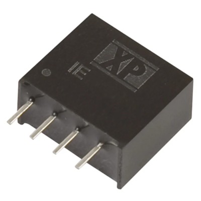 XP Power DC/DC Converter 5V DC 200mA 13.2V DC Input 10.8V Input 1W Through Hole SIP Package IE1205SH