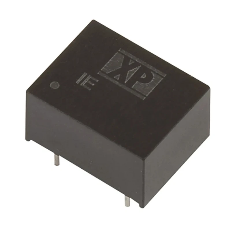 XP Power DC/DC Converter 5V DC 80mA Input 10.8-13.2V DC 1W Through Hole DIP Package IE1205D