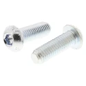 RS PRO Bright Zinc Steel Hex Socket Button Screw M8 x 25 mm 483-9745