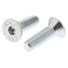 RS PRO Bright Zinc Plated Steel Hex Socket Countersunk Screw M6 x 20 mm 483-9896