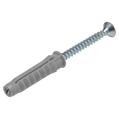 Fischer Fixings Nylon Wall Plug 40 mm Length 8 mm Drill Diameter 70022