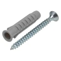 Fischer Fixings Nylon Wall Plug 40 mm Length 8 mm Drill Diameter 70022