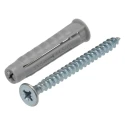 Fischer Fixings Nylon Wall Plug 40 mm Length 8 mm Drill Diameter 70022