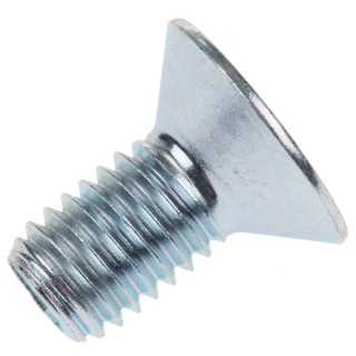 RS PRO Bright Zinc Plated Steel Hex Socket Countersunk Screw M8 x 16 mm 483-9925