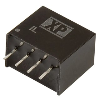 XP Power 2W Isolated SIP DC/DC Converter 3.3V dc Output 400mA Input 10.8-13.2V IL1203S