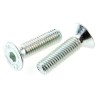 RS PRO Bright Zinc Plated Steel Hex Socket Countersunk Screw M8 x 30 mm 483-9969