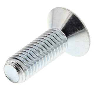 RS PRO Bright Zinc Plated Steel Hex Socket Countersunk Screw M8 x 25 mm 483-9953