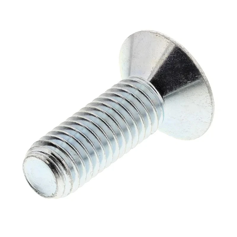 RS PRO Bright Zinc Plated Steel Hex Socket Countersunk Screw M8 x 25 mm 483-9953