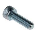 RS PRO Bright Zinc Plated Steel Hex Socket Cap Screw, Hex Socket Drive, M5 x 16 mm 483-9981