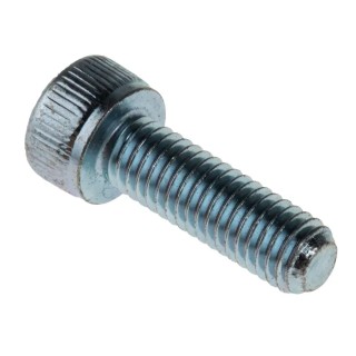 RS PRO Bright Zinc Plated Steel Hex Socket Cap Screw, Hex Socket Drive, M5 x 16 mm 483-9981