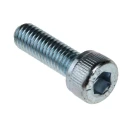 RS PRO Bright Zinc Plated Steel Hex Socket Cap Screw, Hex Socket Drive, M5 x 16 mm 483-9981