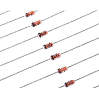 Nexperia 200 V 250 mA General Purpose 2-Pin Through Hole Diode DO-35 BAV20,113
