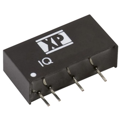 XP Power Isolated 1W Semi-Regulated DC/DC Converter, 5V DC Output, 200mA, 10.8–13.2V DC Input, Through Hole SIP IQ1205SA