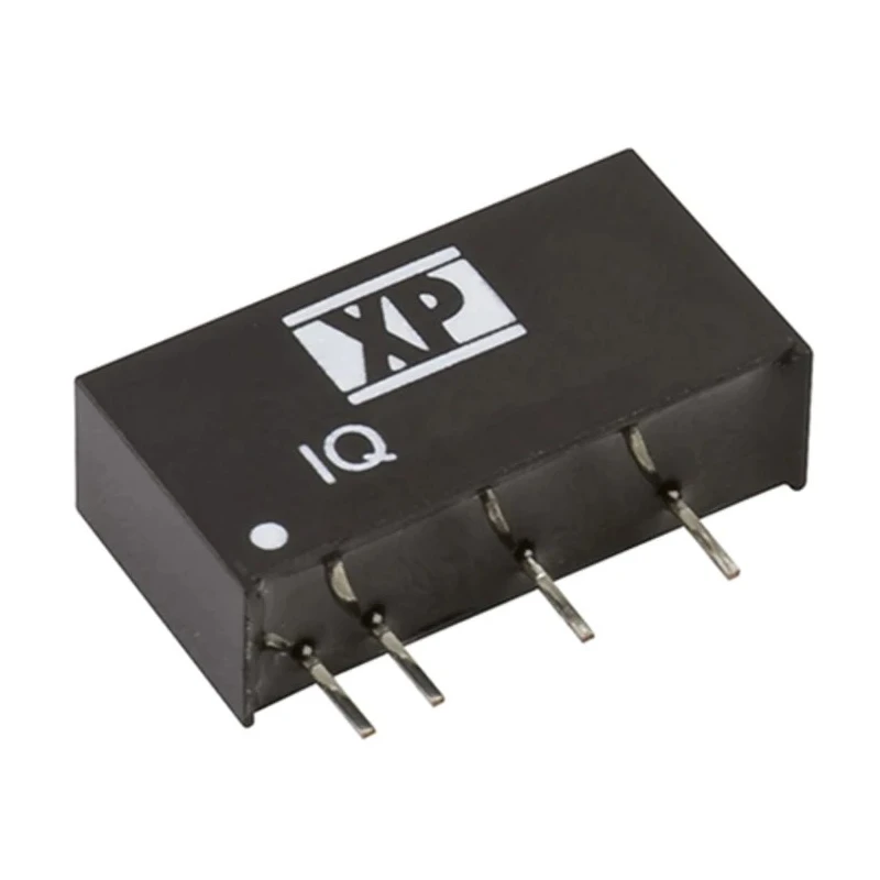 XP Power IQ Series Isolated DC/DC Converter 5 V DC 200 mA Output 10.8 V to 13.2 V DC Input 1 W SIP Package Through IQ1205SA