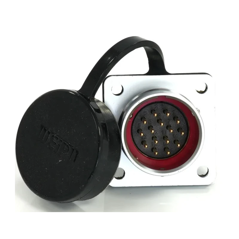RS PRO Circular Connector, 15 Contacts, Flange Mount, Socket Male, IP67, 400V, 5A 233-8206