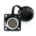 RS PRO Circular Connector, 15 Contacts, Flange Mount, Socket Male, IP67, 400V, 5A 233-8206