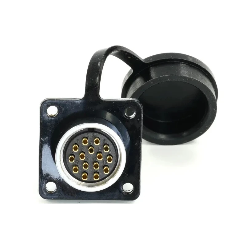 RS PRO Circular Connector, 15 Contacts, Flange Mount, Socket Male, IP67, 400V, 5A 233-8206