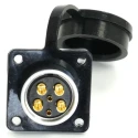 RS PRO Circular Connector, 6 Contacts, Flange Mount, M20 Size, Socket Female, IP67, 500V, Push Pull Locking 233-8216