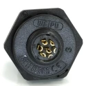 RS PRO Circular Connector, 7 Contacts, Rear Mount, 13 mm, Socket, Male, IP68, 5A, 125V 233-8231
