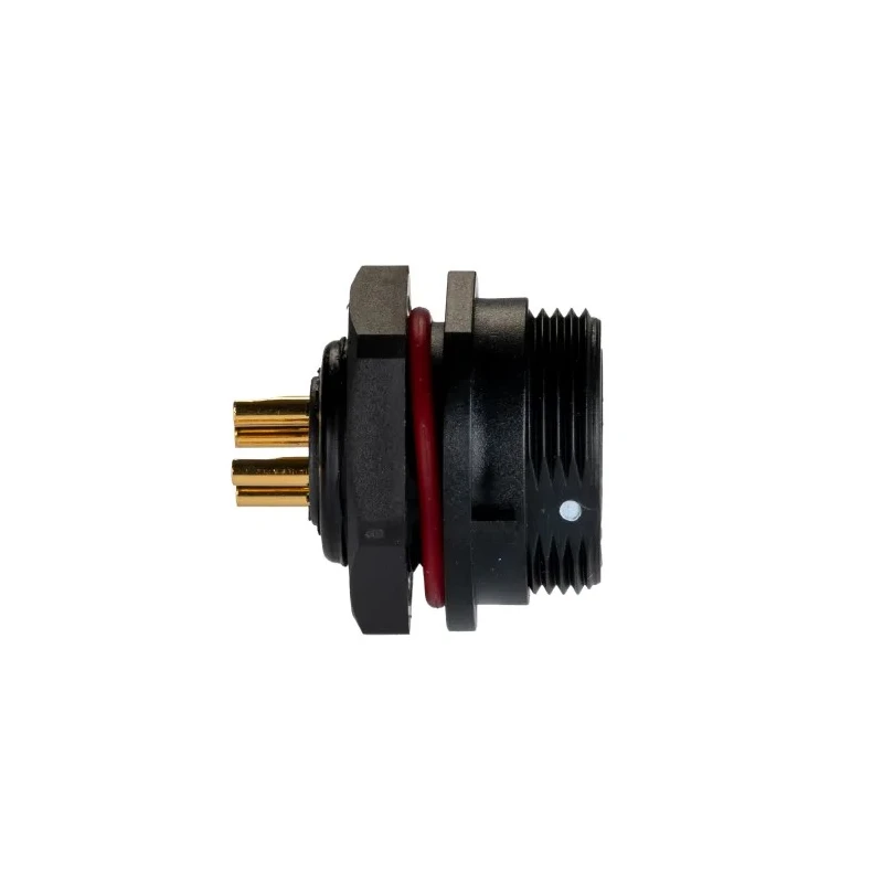 RS PRO Circular Connector, 4 Contacts, Front Mount, Socket Male, 17 mm, 15A, 500V, Threaded Mating, IP68 233-8258