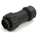 RS PRO Circular Connector Cable Mount 6 Contacts 21 mm Plug Male Threaded IP68 233-8266
