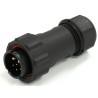 RS PRO Circular Connector Cable Mount 6 Contacts 21 mm Plug Male Threaded IP68 233-8266