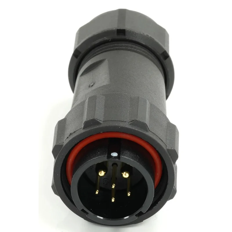 RS PRO Circular Connector Cable Mount 6 Contacts 21 mm Plug Male Threaded IP68 233-8266