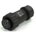 RS PRO Circular Connector, 6 Contacts, Cable Mount, 21 mm Size, Plug Female, IP68, Threaded Interface, 500V, 30.5A 233-8280