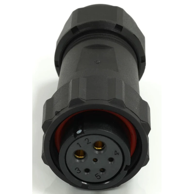 RS PRO Circular Connector, 6 Contacts, Cable Mount, 21 mm Size, Plug Female, IP68, Threaded Interface, 500V, 30.5A 233-8280