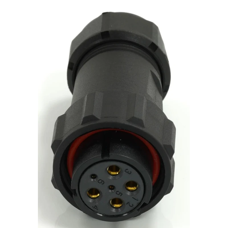 RS PRO Circular Connector 6 Contacts Cable Mount Plug Female IP68 500V 25.5A 21 mm 233-8281
