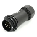 RS PRO Circular Connector, 8 Contacts, Cable Mount, 21 mm Size, Socket, Male, Threaded, IP68, 10A Current, 500V 233-8287