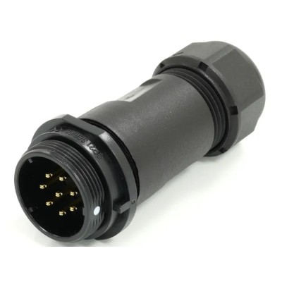 RS PRO Circular Connector, 8 Contacts, Cable Mount, 21 mm Size, Socket, Male, Threaded, IP68, 10A Current, 500V 233-8287