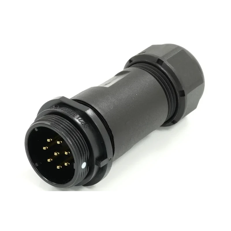 RS PRO Circular Connector, 8 Contacts, Cable Mount, 21 mm Size, Socket, Male, Threaded, IP68, 10A Current, 500V 233-8287
